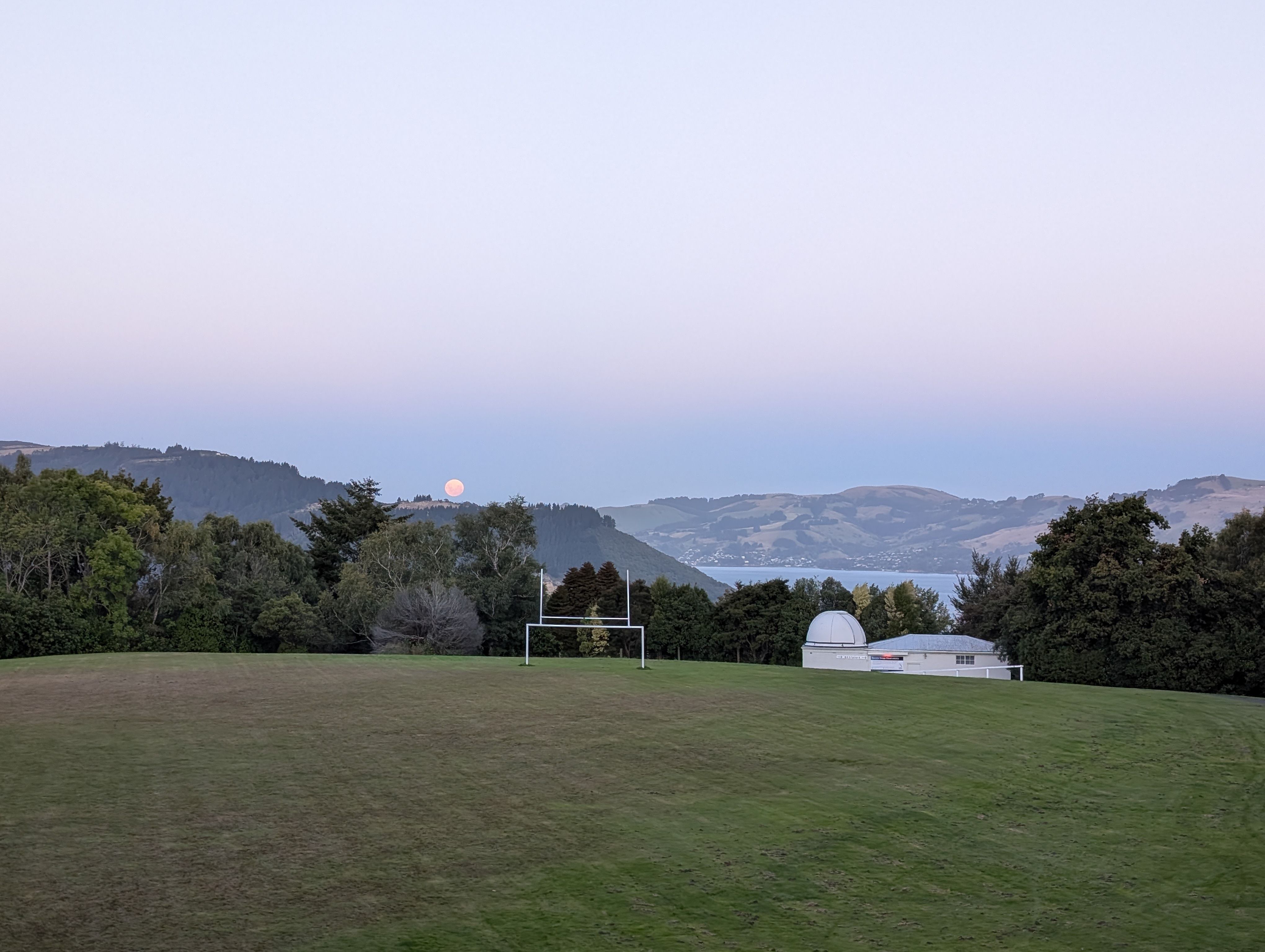 The Beverly-Begg Observatory at dusk